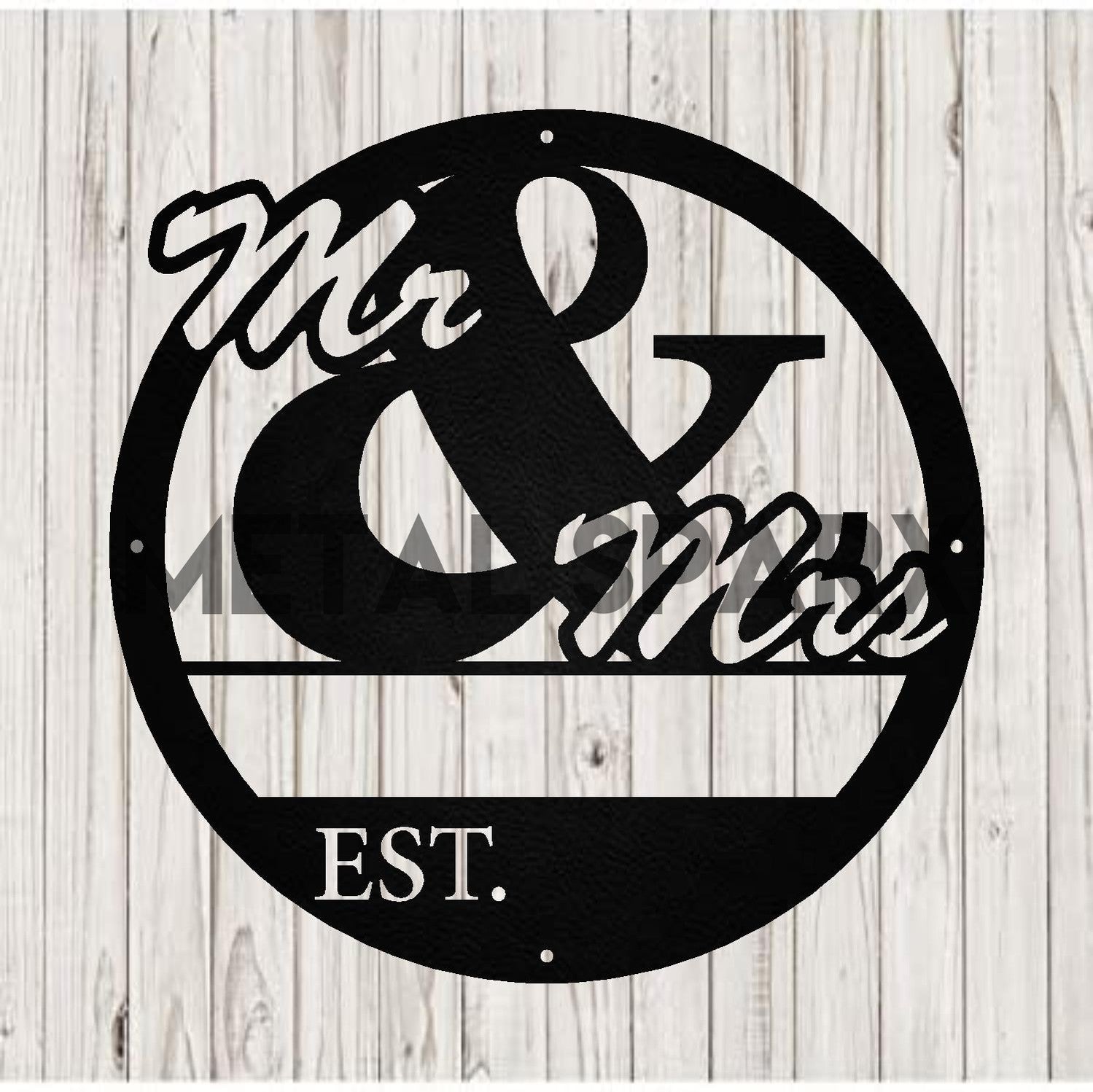 Mr & Mrs Monogram