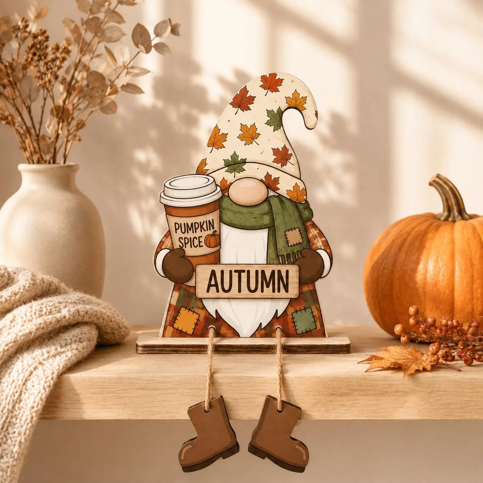 Personalized Fall Gnome
