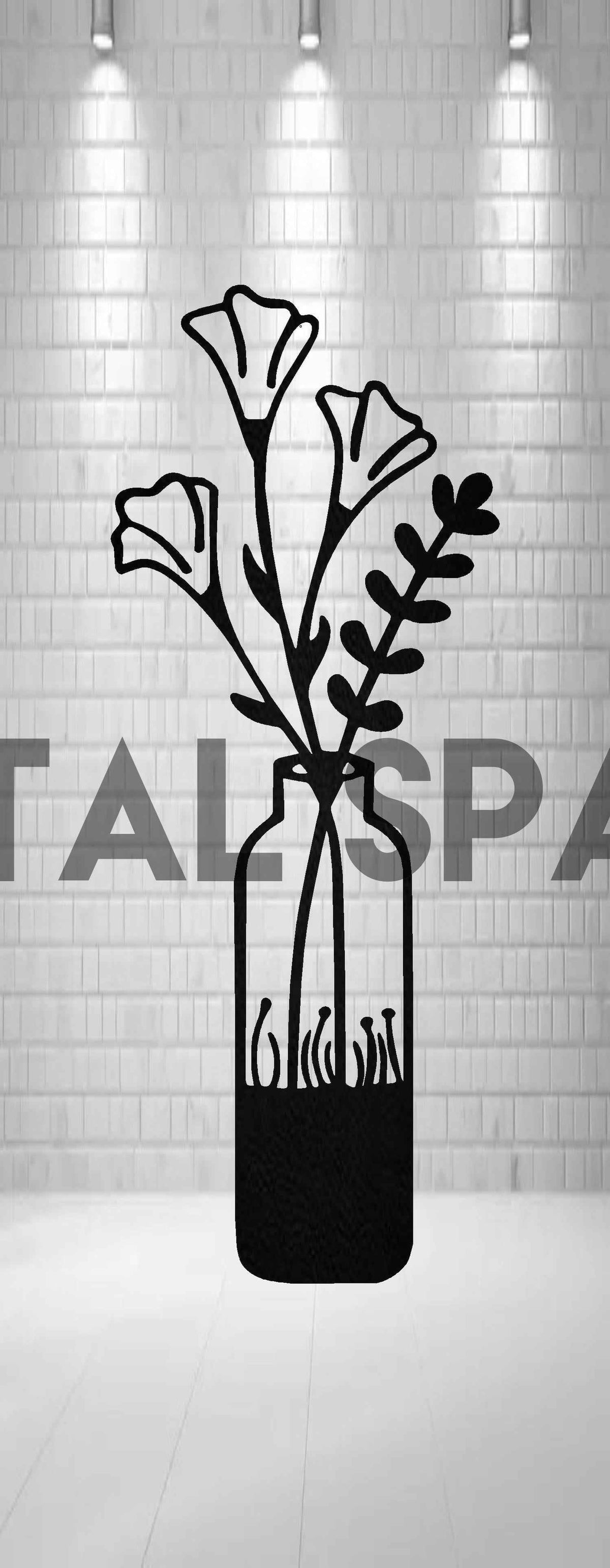Metal Flower Decor - 16