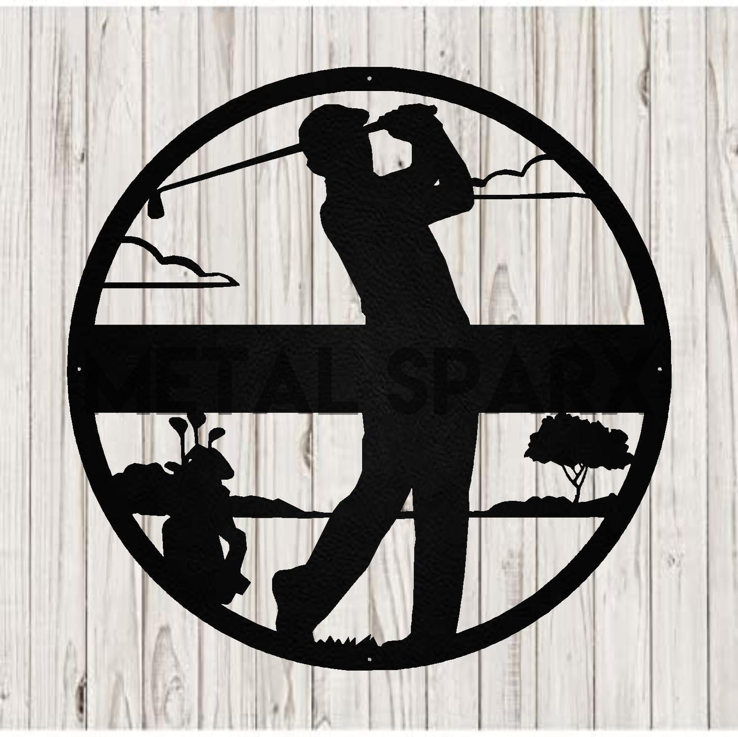 Golf Monogram - Male