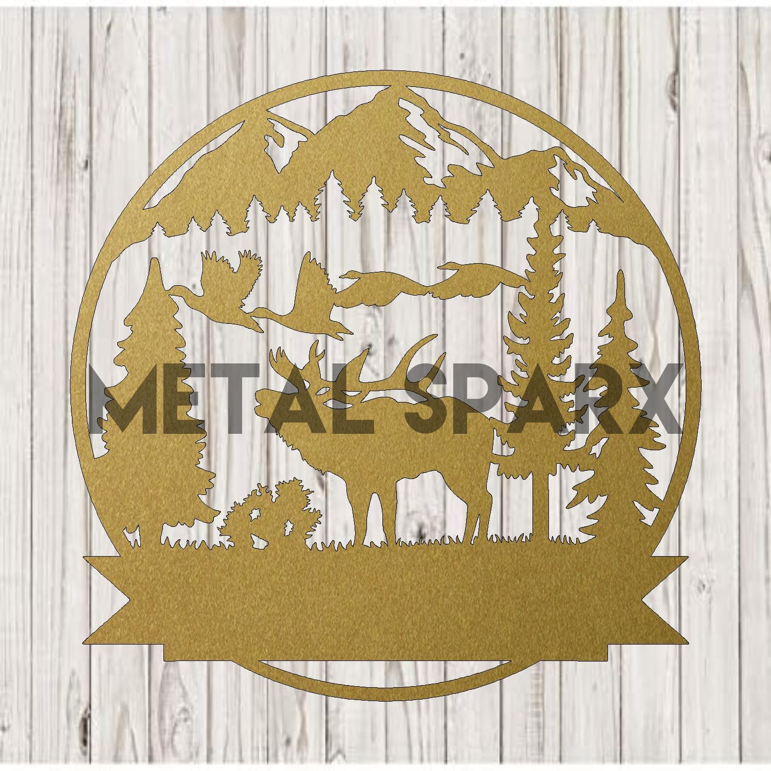 Elk Monogram