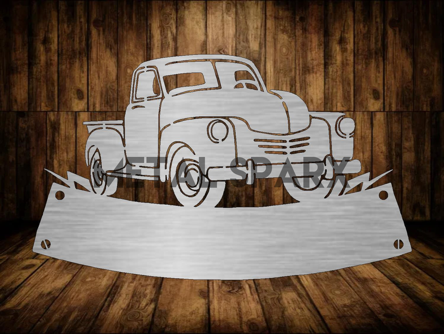 Pickup Truck Monogram