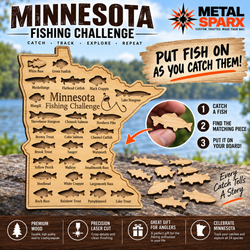 Minnesota Fishing Challenge Board