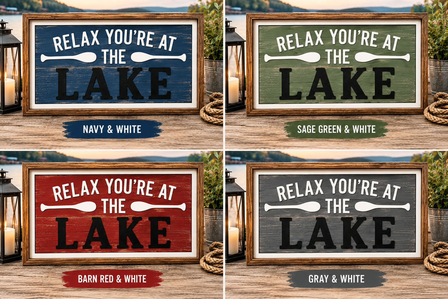 Relax You're At the Lake