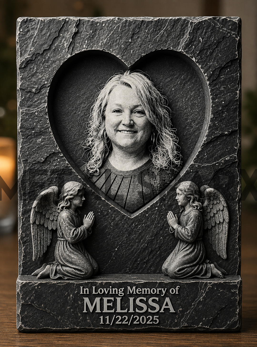Lasered Personalized Memorial Acrylic Plaque