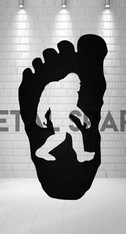 Bigfoot Foot Art