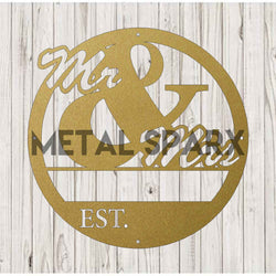 Mr & Mrs Monogram
