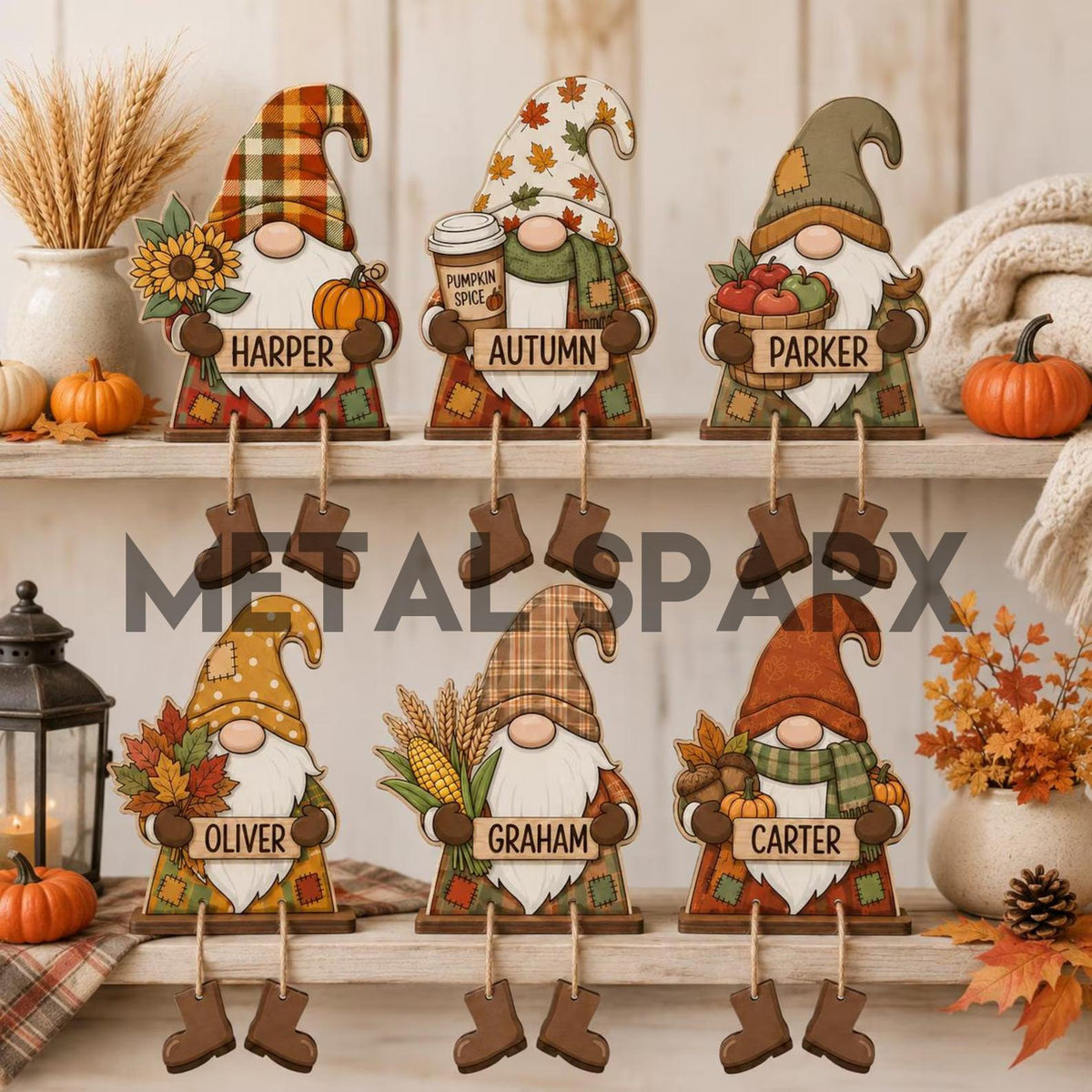 Personalized Fall Gnome