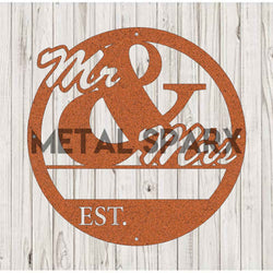 Mr & Mrs Monogram