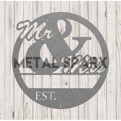 Mr & Mrs Monogram