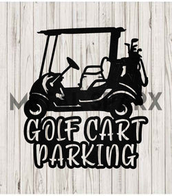 Black Metal Sparx golf cart parking lock with sturdy design, ideal for securing golf carts in outdoor or parking lot settings.