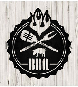 Black Metal Sparx Pig BBQ grill with detailed pig-shaped design, perfect for outdoor grilling and barbecues.