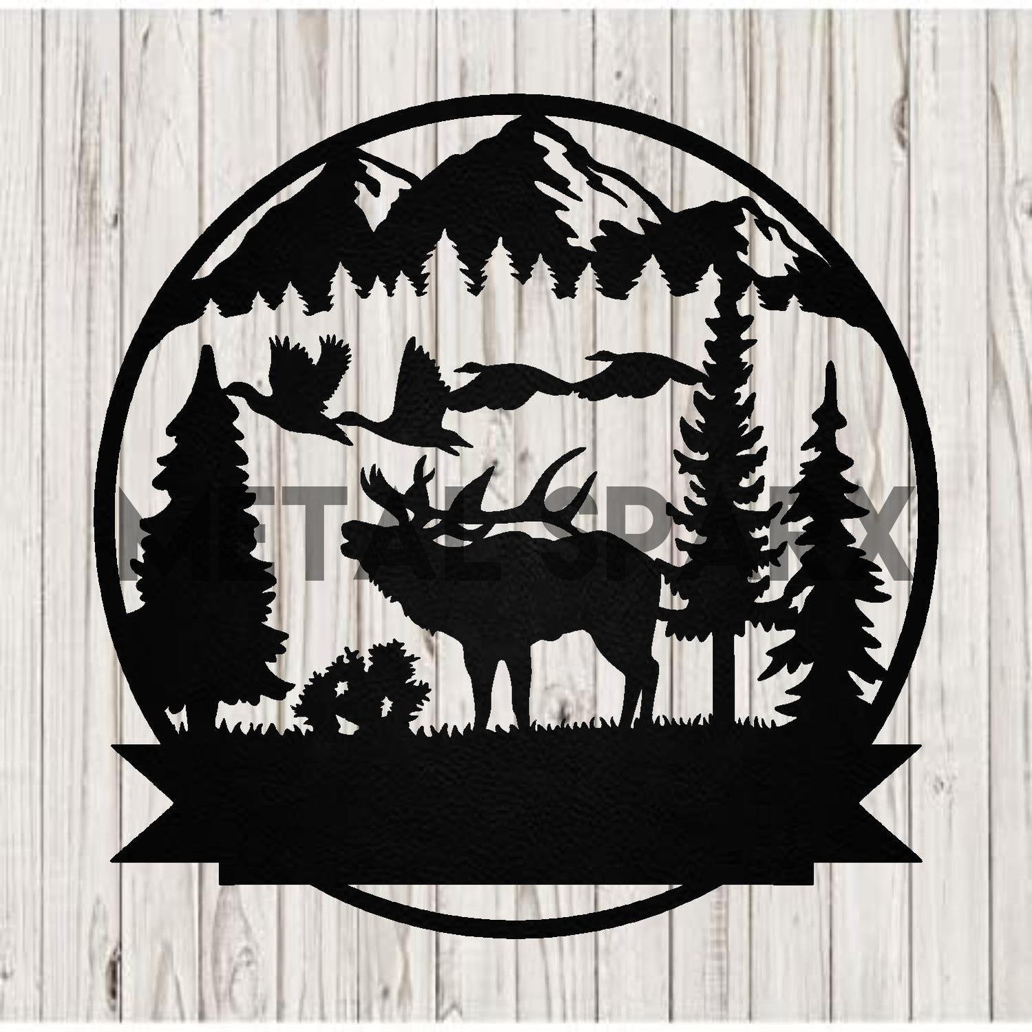 Elk Monogram