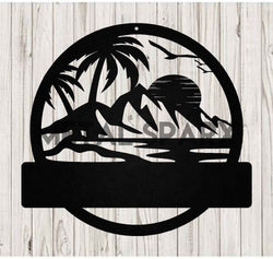 Black Metal Sparx Beach Life T-shirt with beach-themed graphic design, casual wear for summer and seaside outings.