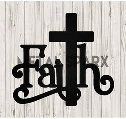Black Faith 2 pendant by Metal Sparx featuring a sleek, modern design with a smooth black finish.