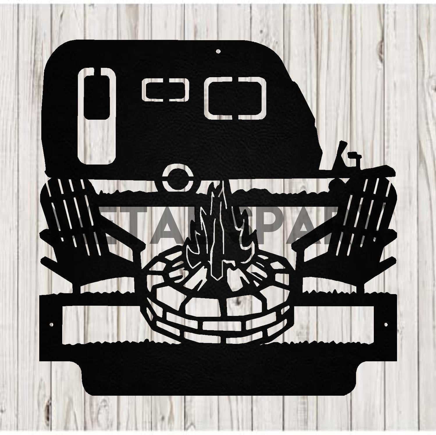 Custom Camping Monograms