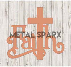 Copper Faith - 2 pendant by Metal Sparx, featuring a polished copper finish and intricate design, displayed on a neutral background.
