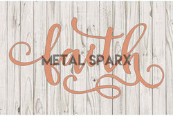 Copper Faith pendant by Metal Sparx featuring a detailed religious symbol on a sleek copper background.