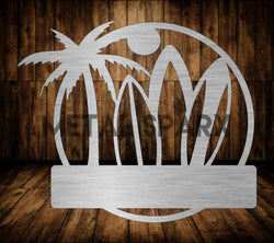 Colorful Metal Sparx surf board with a sleek design and textured surface, ready for riding waves.