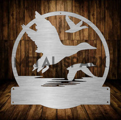Metal Sparx Flying Geese jewelry piece with intricate metalwork and geometric design, displayed on a neutral background.